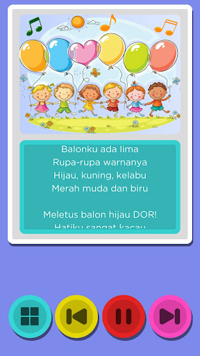 Lagu Anak Indonesia ekran görüntüsü