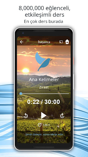 163 dili Türkçe öğrenin | Blue ekran görüntüsü