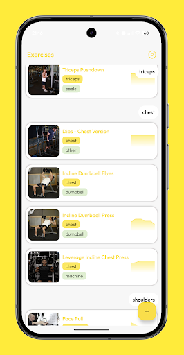 GymLog ekran görüntüsü