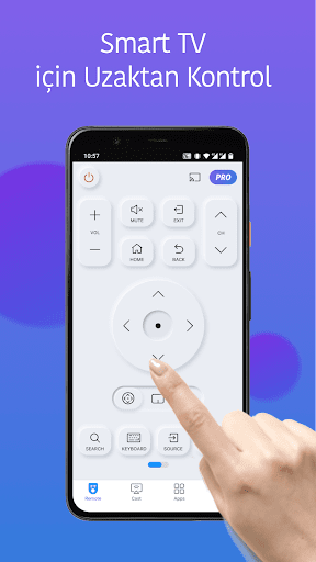 Samsung TV için uzaktan ekran görüntüsü