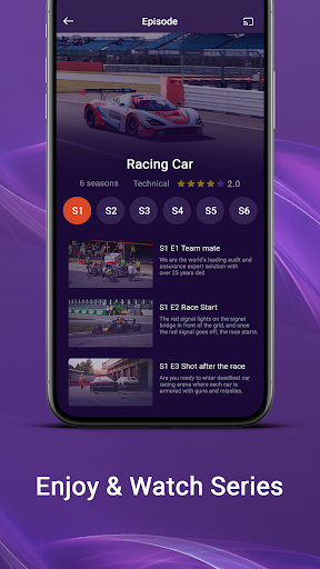 Purple Mobile - IPTV Player ekran görüntüsü