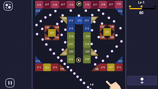 Bricks Breaker - brick game ekran görüntüsü