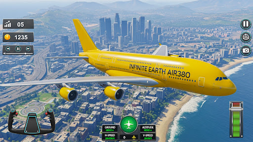 Sky Pilot 3D : Airplane Game ekran görüntüsü