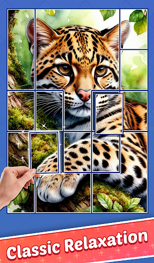 Jigsaw Solitaire Slide Puzzle ekran görüntüsü