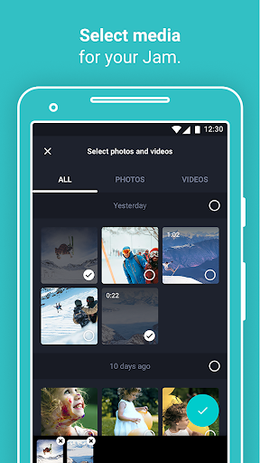 Jam Video Maker ekran görüntüsü