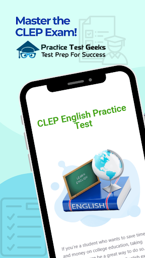 CLEP English Practice Test ekran görüntüsü