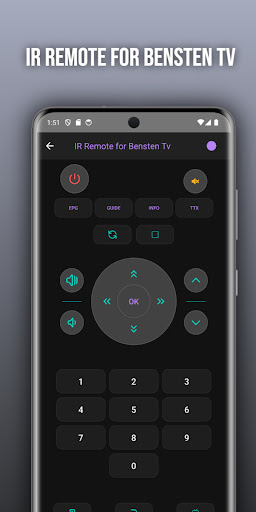 Remote for Bensten tv ekran görüntüsü