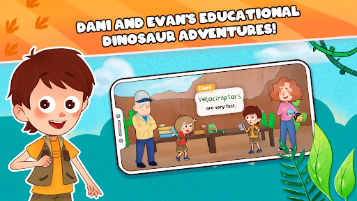 Dani and Evan: Dinosaur books ekran görüntüsü
