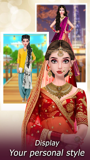 Indian Wedding Dress up Makeup ekran görüntüsü