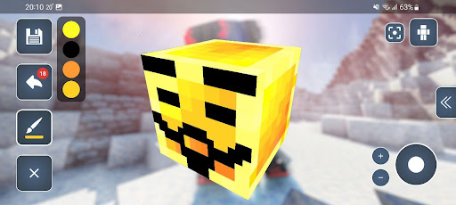 HD Skins Editor for Minecraft ekran görüntüsü