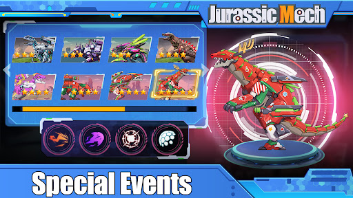 Jurassic Mech: Dinozor Savaşı ekran görüntüsü