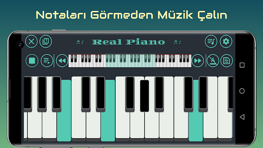 Gerçek Piyano ekran görüntüsü