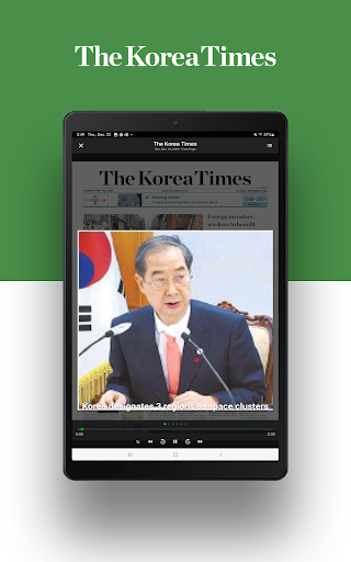 The Korea Times ekran görüntüsü