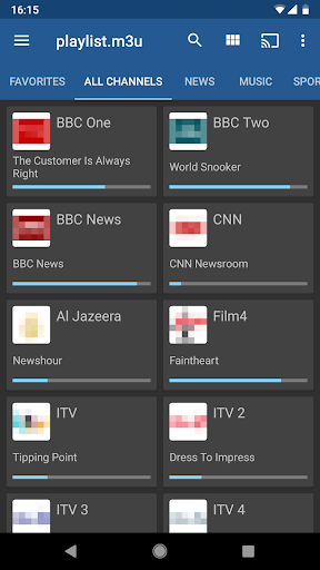 IPTV ekran görüntüsü