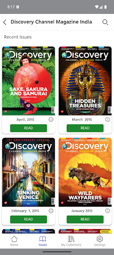 Discovery Channel Magazine ekran görüntüsü