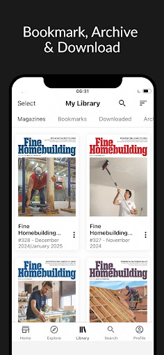 Fine Homebuilding Magazine ekran görüntüsü