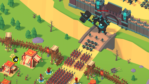 Idle Siege: Savaş Tycoon Oyunu ekran görüntüsü