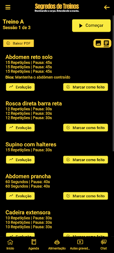 SEGREDOS DE TREINOS ekran görüntüsü