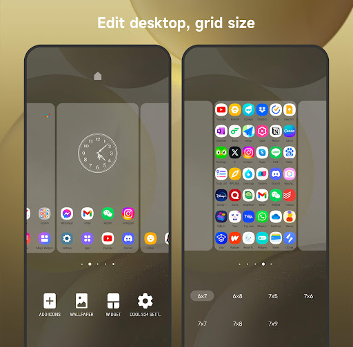 Cool S24 Launcher Galaxy OneUI ekran görüntüsü
