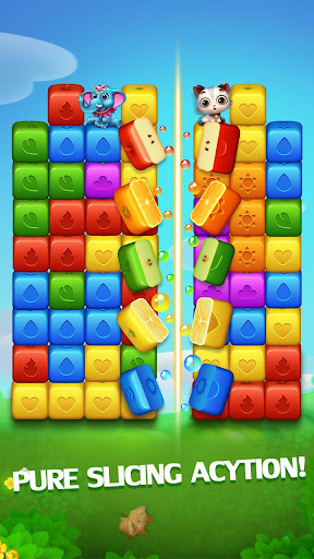 Happy Fruits Bomb - Cube Blast ekran görüntüsü