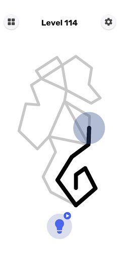Line It Once: 1 Touch Puzzle ekran görüntüsü