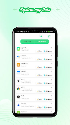 APK extractor ekran görüntüsü
