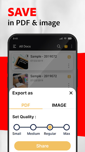 PDF Tarayıcı - belge tarama ekran görüntüsü