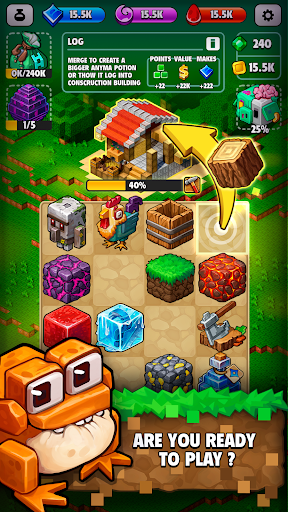 MergeCraft: Mine and Build ekran görüntüsü