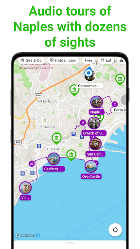 Naples Tour Guide:SmartGuide ekran görüntüsü