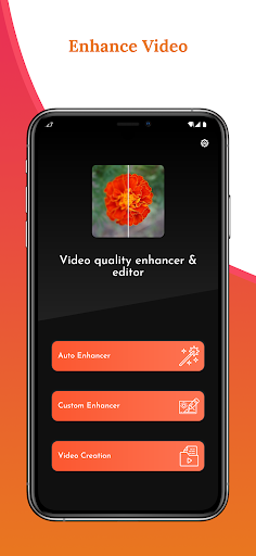 Video quality enhancer-editor ekran görüntüsü
