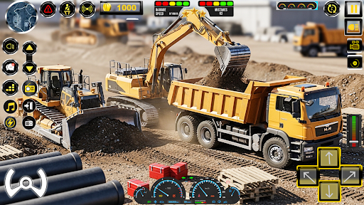 Road Construction 3D JCB Game ekran görüntüsü
