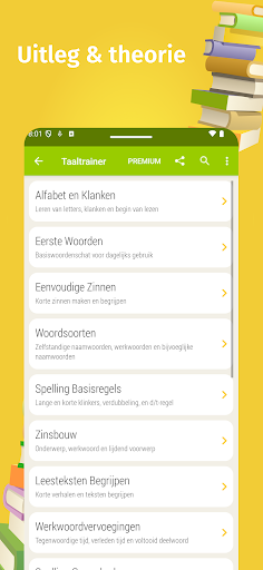 Taaltrainer ekran görüntüsü