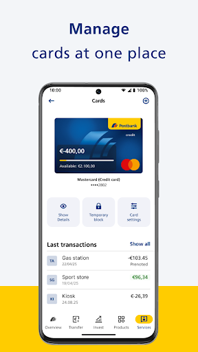 Postbank ekran görüntüsü
