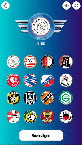 Eredivisie spel ekran görüntüsü