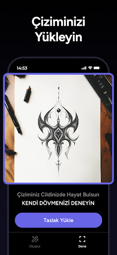 AI Tattoo Generator - InkLab ekran görüntüsü