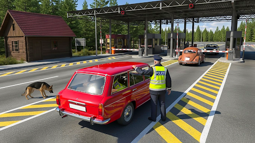 Border Police Game Simulator ekran görüntüsü