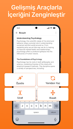 Eskritor: AI Yazı Asistanı ekran görüntüsü