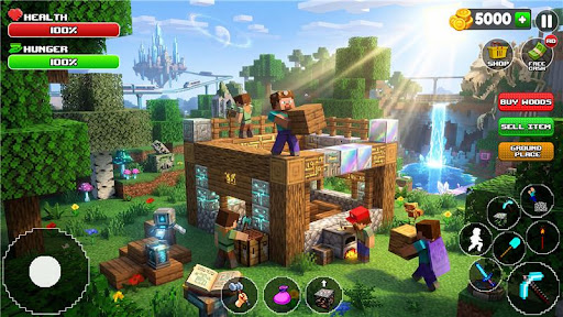 Minicraft: Block Building Game ekran görüntüsü