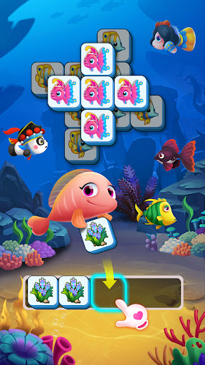 Tile Fish Match Puzzle Game ekran görüntüsü