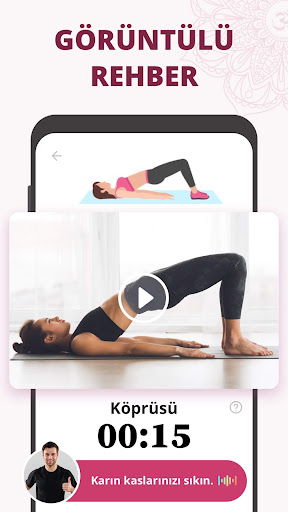 Kilo Kaybı İçin Yoga, Asana ekran görüntüsü