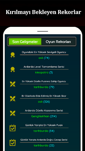 Tarih Bilgi Yarışması ekran görüntüsü