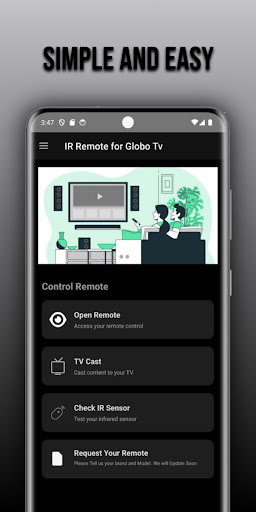 Remote for Globo tv ekran görüntüsü