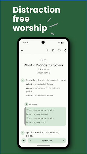 SDA Hymnal ekran görüntüsü