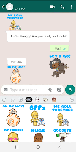 The Rise of Skywalker Stickers ekran görüntüsü