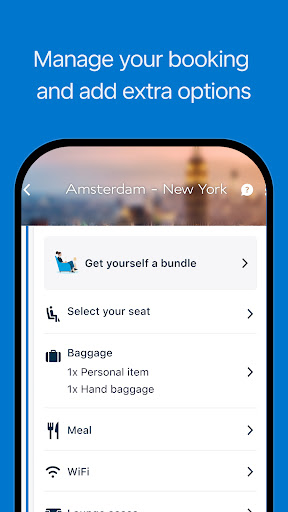 KLM - Book a flight ekran görüntüsü