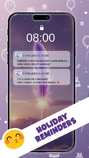 Congratulator: Wish Cards 2026 ekran görüntüsü