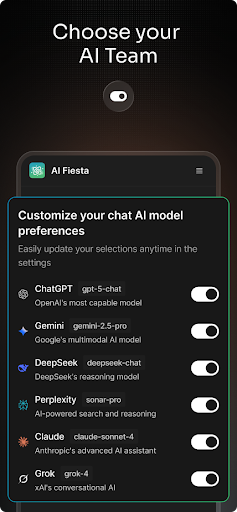 AI Fiesta ekran görüntüsü