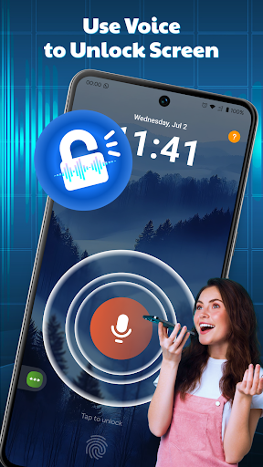 HeyLock: Lock Screen by Voice ekran görüntüsü