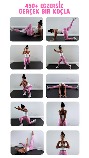 Pilates Fitness Ev Egzersizi ekran görüntüsü