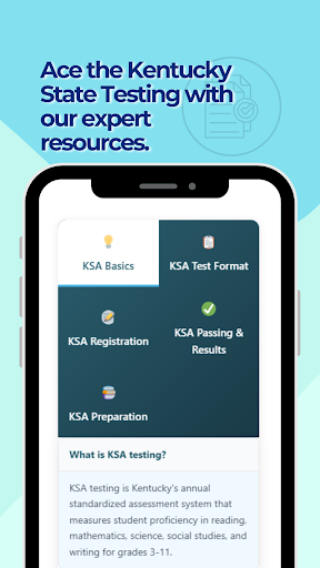 KSA Practice Test ekran görüntüsü